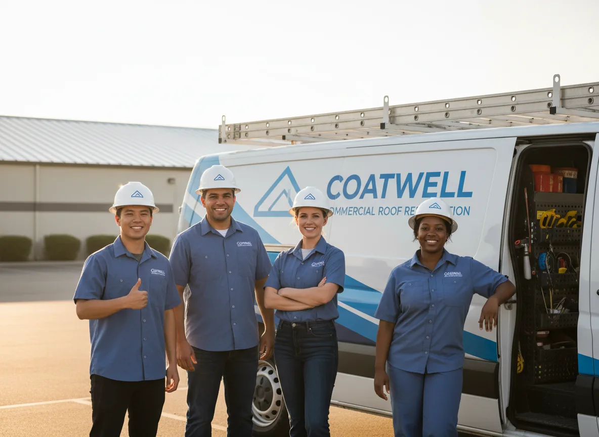 Commercial roof coating company in Norwood, GA
